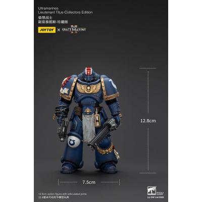 Warhammer 40,000: Space Marine 2 Figura Ultramarines Lieutenant Titus Collectors Edition 13 cm