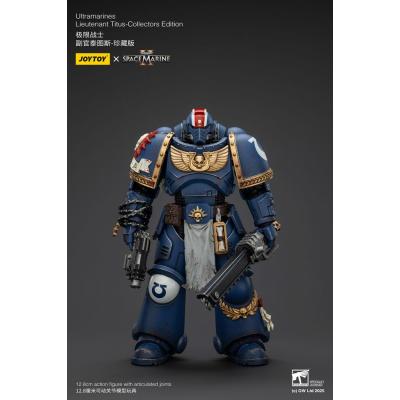 Warhammer 40,000: Space Marine 2 Figura Ultramarines Lieutenant Titus Collectors Edition 13 cm