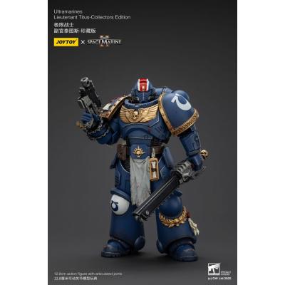 Warhammer 40,000: Space Marine 2 Figura Ultramarines Lieutenant Titus Collectors Edition 13 cm