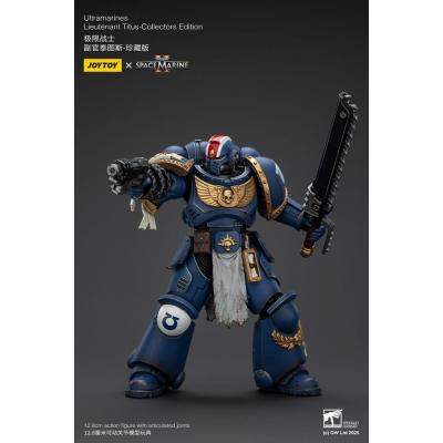 Warhammer 40,000: Space Marine 2 Figura Ultramarines Lieutenant Titus Collectors Edition 13 cm
