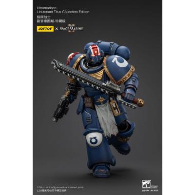 Warhammer 40,000: Space Marine 2 Figura Ultramarines Lieutenant Titus Collectors Edition 13 cm