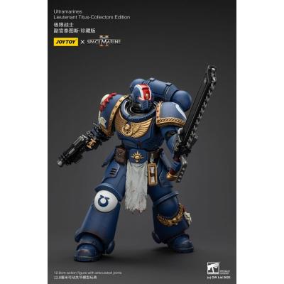 Warhammer 40,000: Space Marine 2 Figura Ultramarines Lieutenant Titus Collectors Edition 13 cm