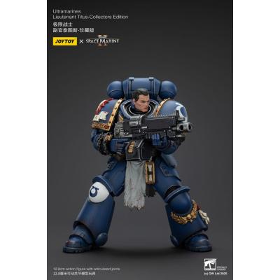 Warhammer 40,000: Space Marine 2 Figura Ultramarines Lieutenant Titus Collectors Edition 13 cm