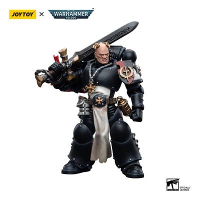 Warhammer 40k Figura 1/18 Black Templars Emperor's Champion Bayard's Revenge 12 cm