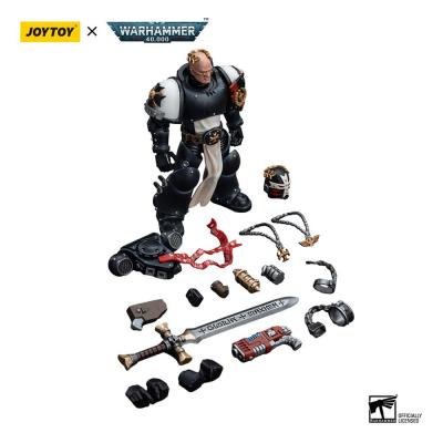Warhammer 40k Figura 1/18 Black Templars Emperor's Champion Bayard's Revenge 12 cm