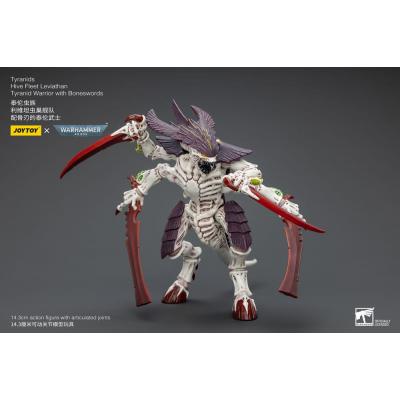 Warhammer 40k Figura 1/18 Tyranids Hive Fleet Leviathan Tyranid Warrior with Boneswords 12 cm