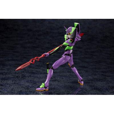 Evangelion: 3.0 + 1.0 Thrice Upon a Time Maqueta Plastic Model Kit 1/400 Evangelion Test Type-01 with Spear of Cassius 19 cm