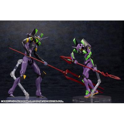 Evangelion: 3.0 + 1.0 Thrice Upon a Time Maqueta Plastic Model Kit 1/400 Evangelion Test Type-01 with Spear of Cassius 19 cm