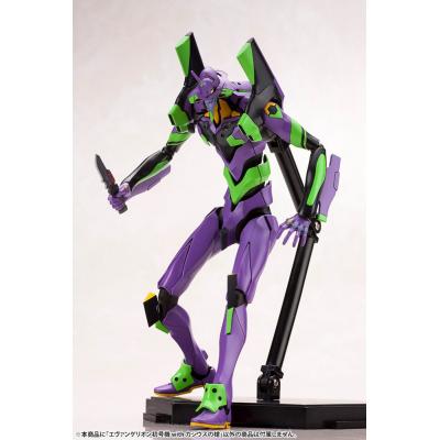 Evangelion: 3.0 + 1.0 Thrice Upon a Time Maqueta Plastic Model Kit 1/400 Evangelion Test Type-01 with Spear of Cassius 19 cm