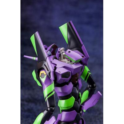Evangelion: 3.0 + 1.0 Thrice Upon a Time Maqueta Plastic Model Kit 1/400 Evangelion Test Type-01 with Spear of Cassius 19 cm