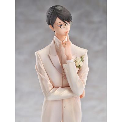 Doukyusei Pack de 2 Estatuas PVC 1/7 Hikaru Kusakabe & Licht Sajo: Wedding Ver. 24 cm
