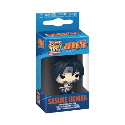 Naruto Llaveros Pocket POP! Vinyl Classic- Sasuke 4 cm Expositor (12)