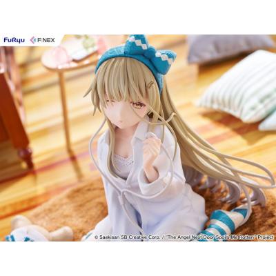 The Angel Next Door Spoils Me Rotten F:Nex Estatua PVC 1/7 Mahiru Shiina Relax Ver. 14 cm