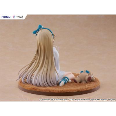 The Angel Next Door Spoils Me Rotten F:Nex Estatua PVC 1/7 Mahiru Shiina Relax Ver. 14 cm