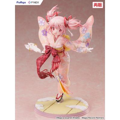 Puella Magi Madoka Magica Side Story Magia Record Estatua PVC 1/7 Madoka Kaname Kimono Ver. 22 cm
