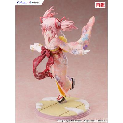Puella Magi Madoka Magica Side Story Magia Record Estatua PVC 1/7 Madoka Kaname Kimono Ver. 22 cm