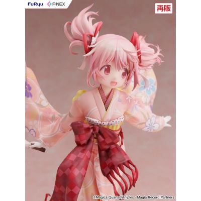 Puella Magi Madoka Magica Side Story Magia Record Estatua PVC 1/7 Madoka Kaname Kimono Ver. 22 cm