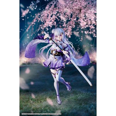 Re:ZERO -Starting Life in Another World- Estatua PVC 1/7 Emilia Combat Outfit ver. 24 cm