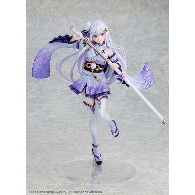 Re:ZERO -Starting Life in Another World- Estatua PVC 1/7 Emilia Combat Outfit ver. 24 cm