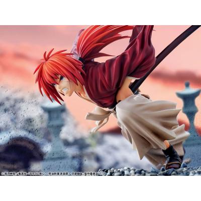Rurouni Kenshin: Meiji Kenkaku Romantan Kyoto Douran Estatua PVC 1/6 Kenshin Himura Amakakeruryuunohirameki Ver. 26 cm