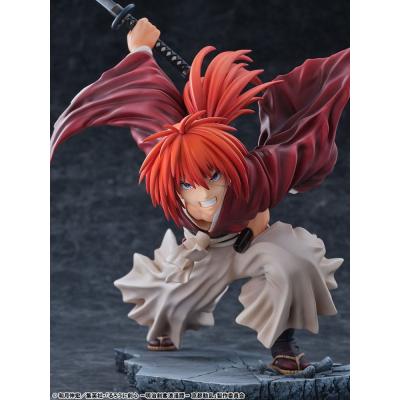 Rurouni Kenshin: Meiji Kenkaku Romantan Kyoto Douran Estatua PVC 1/6 Kenshin Himura Amakakeruryuunohirameki Ver. 26 cm