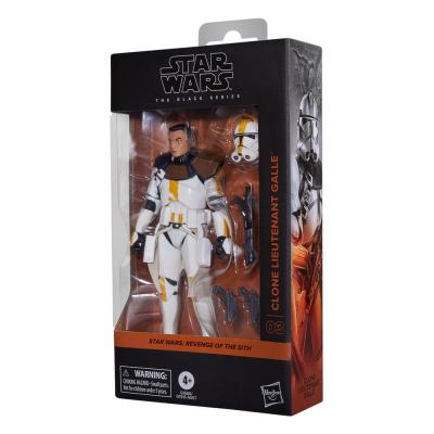 Star Wars Episode III Black Series Figura Clone Lieutenant Galle 15 cm