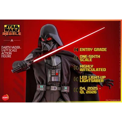 Star Wars: Rebels Figura 1/6 Darth Vader 34 cm