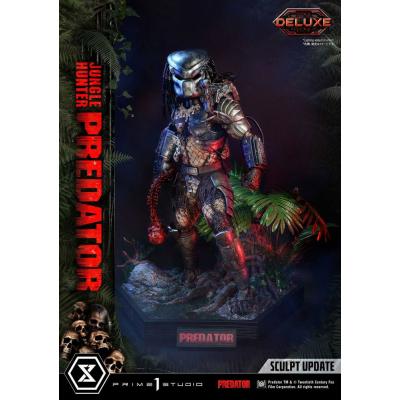 Predator Estatua Museum Masterline 1/3 Jungle Hunter Predator Deluxe Bonus Version 90 cm