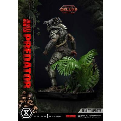 Predator Estatua Museum Masterline 1/3 Jungle Hunter Predator Deluxe Bonus Version 90 cm