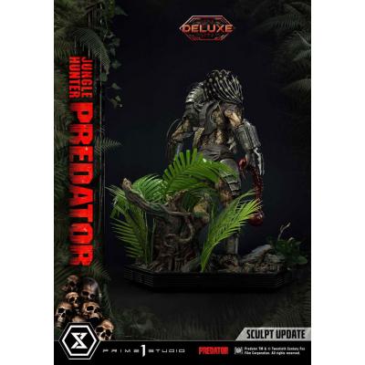 Predator Estatua Museum Masterline 1/3 Jungle Hunter Predator Deluxe Bonus Version 90 cm