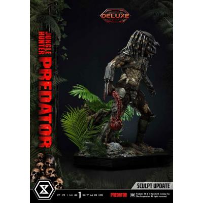 Predator Estatua Museum Masterline 1/3 Jungle Hunter Predator Deluxe Bonus Version 90 cm