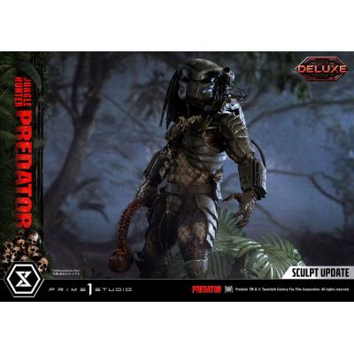 Predator Estatua Museum Masterline 1/3 Jungle Hunter Predator Deluxe Bonus Version 90 cm