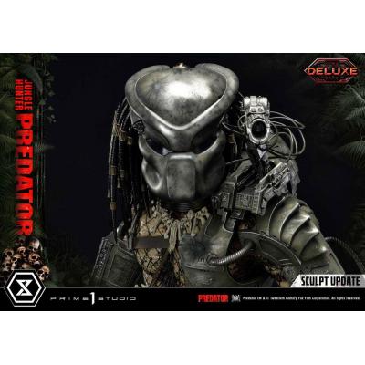 Predator Estatua Museum Masterline 1/3 Jungle Hunter Predator Deluxe Bonus Version 90 cm