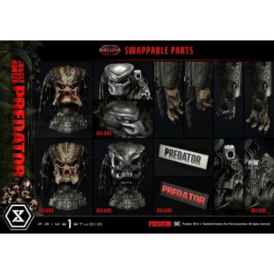 Predator Estatua Museum Masterline 1/3 Jungle Hunter Predator Deluxe Bonus Version 90 cm