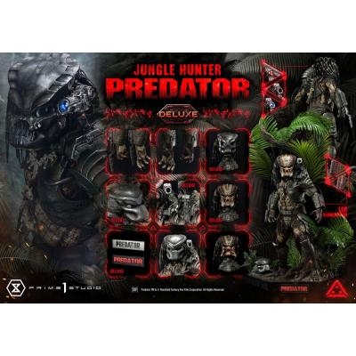 Predator Estatua Museum Masterline 1/3 Jungle Hunter Predator Deluxe Bonus Version 90 cm