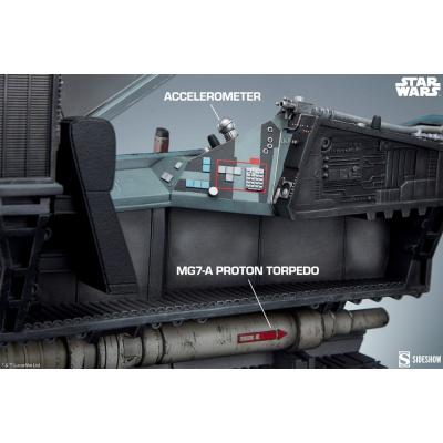 Star Wars Estatua Premium Format Luke Skywalker & X-Wing: Red Five, Standing By 76 cm