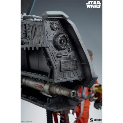 Star Wars Estatua Premium Format Luke Skywalker & X-Wing: Red Five, Standing By 76 cm