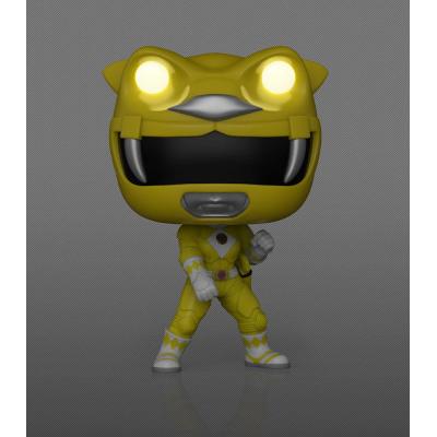 Power Rangers: la película POP! Movies Vinyl Figuren Yellow Ranger (GITD) 9 cm