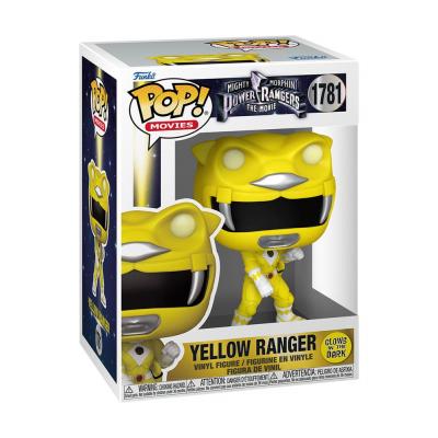 Power Rangers: la película POP! Movies Vinyl Figuren Yellow Ranger (GITD) 9 cm