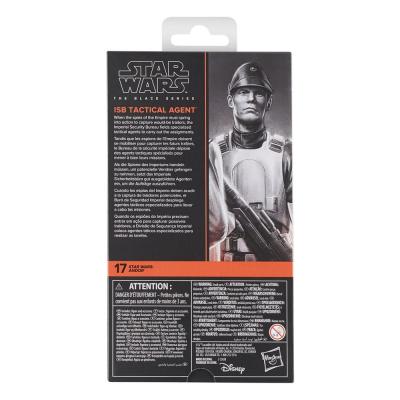 Star Wars: Andor Black Series Figura ISB Tactical Agent 15 cm