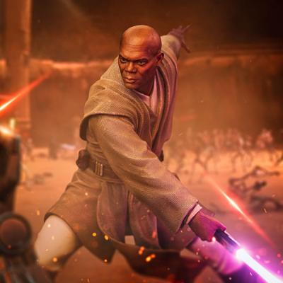 Star Wars Estatua 1/10 Art Scale Mace Windu 18 cm
