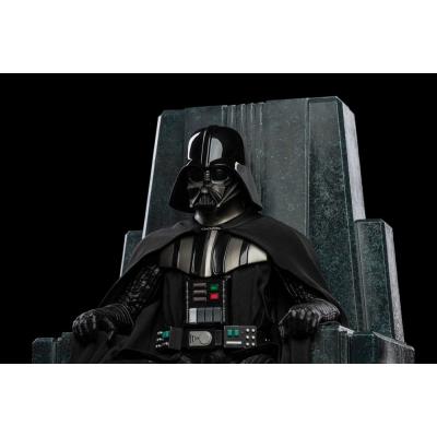 Star Wars Estatua 1/10 Art Scale Darth Vader on Throne 18 cm