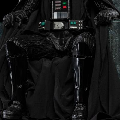 Star Wars Estatua 1/10 Art Scale Darth Vader on Throne 18 cm