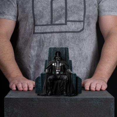 Star Wars Estatua 1/10 Art Scale Darth Vader on Throne 18 cm