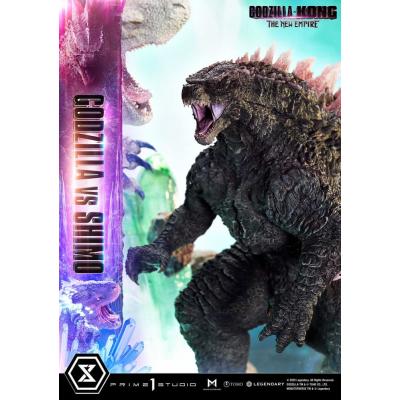 Godzilla x Kong: The New Empire Estatua Ultimate Diorama Masterline Series Godzilla vs Shimo 86 cm