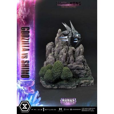 Godzilla x Kong: The New Empire Estatua Ultimate Diorama Masterline Series Godzilla vs Shimo Bonus Version 86 cm