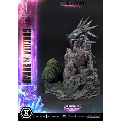 Godzilla x Kong: The New Empire Estatua Ultimate Diorama Masterline Series Godzilla vs Shimo Bonus Version 86 cm