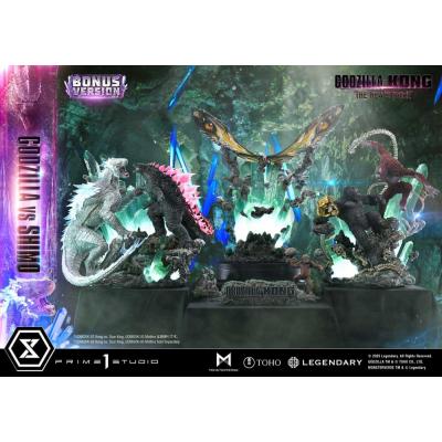 Godzilla x Kong: The New Empire Estatua Ultimate Diorama Masterline Series Godzilla vs Shimo Bonus Version 86 cm
