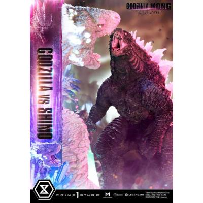 Godzilla x Kong: The New Empire Estatua Ultimate Diorama Masterline Series Godzilla vs Shimo Bonus Version 86 cm