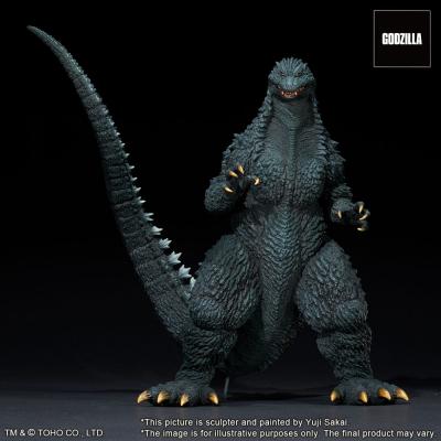 Godzilla × Mechagodzilla 2002 Estatua PVC TOHO Yuji Sakai Modeling Collection Godzilla Battle in the Storm 28 cm